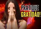 PRATIQUE GRATIDÃO - FAÇA O QUE TEM QUE SER FEITO!